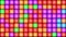 Colorful Disco nightclub dance floor wall glowing light grid background vj loop