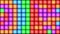 Colorful Disco nightclub dance floor wall glowing light grid background vj loop