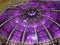 Colorful domed ceiling