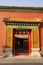 Colorful door in the Forbidden City