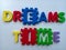 Colorful Dreamstime letters