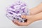 Colorful and easy to hand body exfoliate massage sponge bath ball bath sponge flower bath shower bath mesh ball