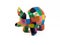 Colorful elephant bath toy