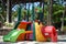 Colorful Empty Playground for Kids