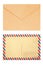 Colorful envelope, vintage style, trend, style