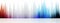 Colorful equalizer waves background