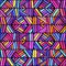 Colorful ethnic ornament seamless pattern design. Vector texture