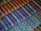 Colorful fabrics and carpets