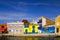 Colorful facades and architecture Aveiro Portugal