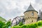 Colorful facades in the center of Beilstein, germany