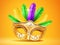 Colorful feather masquerade, carnival,festive mask