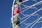 Colorful ferris wheel