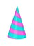 Colorful festive birthday party hat
