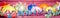 Colorful festive party or carnival banner