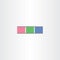 colorful film strip icon vector