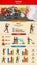 Colorful Firefighting Infographic Concept