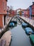 Colorful fishermen houses in Burano