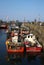 Colorful fishing boats, Seahouses harbour