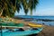 Colorful fishing boats on the seaside, Mindoro