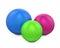 Colorful Fitness Balls Isolated