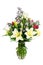 Colorful flower arrangement centerpiece