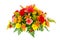 Colorful flower bouquet arrangement centerpiece