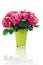 Colorful flower bouquet from artificial roses