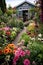 colorful flowers at a garden center