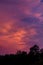 Colorful, fluffy, abstract nature clouds in summer