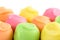 Colorful Fondant Candies On White