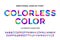 Colorful font. Colorful bright alphabet and font