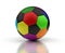 Colorful Football