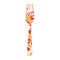 colorful fork printed floral design