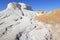 Colorful formation at the Breakaways Reserve, Coober Pedy, Australia.