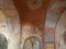 Colorful frescoes in the Church of St. Nicholas the Wonderworker