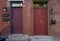 Colorful front doors