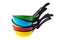 Colorful frying pans