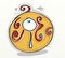Colorful funny comic avatars   Button icon for sites emoji emoticon