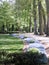 Colorful Gardens Of Aranjuez Palace.