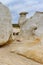 Colorful Geological Rock Formations in Calhan, Colorado