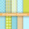 Colorful geometric bright seamless patterns