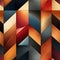 Colorful geometric pattern with horizontal and vertical stripes and metallic textures (tiled)