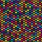 Colorful Geometric Polka Dot Grid Vector Object Fabric Background Pattern Texture