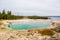 Colorful Geyser in Yellowstone NationalPark