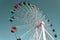 Colorful Giant ferris wheel against sky