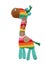 Colorful Giraffe Toy