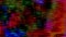 Colorful glitch noise static television. Visual video effects grainy background, tv screen noise. Macro close up.