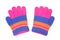 Colorful gloves for kids