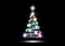 Colorful Glowing Christmas Tree