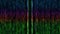 Colorful Glowing Matrix Grid Lines VJ Loop Motion Background V1
